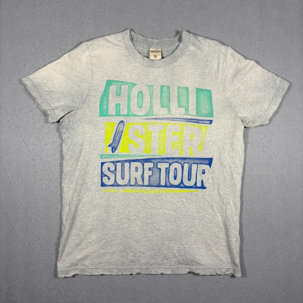 Vintage Y2K Hollister Shirt XL Surf T-shirt Skate Preppy Mallcore